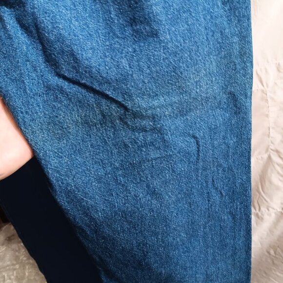 Vintage 80's 30x31 Women's Jeans Tiger USA High-Waisted Denim Jeans Size 15 Jr - Picture 10 of 10